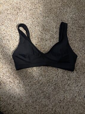 Lululemon black bikini swim top